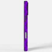 モノグラム付きレトロスタイルのアルデコフラワーズ Case-Mate iPhoneケース (裏面 / 右)