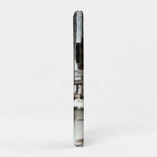 モノグラム付き帆船 Case-Mate iPhoneケース (裏面/右)