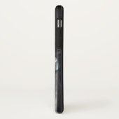 モノグラム付き赤い口紅 Case-Mate iPhoneケース (裏面/左)
