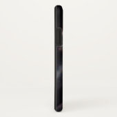 モノグラム付き赤い口紅 Case-Mate iPhoneケース (裏面/右)