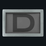 モノグラム付き長方形ベカスタムルトバックル 長方形ベルトバックル<br><div class="desc">長方形ベルトバックルカスタムとモノグラム。父クールの日または誕生日贈り物のアイディア男性へ。お洒落タイポグラフィテンプレート自分のモノグラムでパーソナライズ。パパ、夫、叔父、おじいちゃん等のために1つ作成。</div>