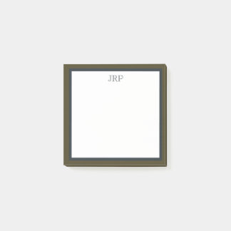 モノグラム付箋紙 ポストイット