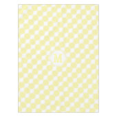 モノグラム任意の色の幾何学的パターン テーブルクロス (正面)