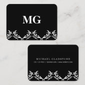 モノグラム企業の/ 名刺 (正面/裏面)