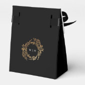 モノグラム伝統的ブラッククレストクラシックズ結婚ス フェイバーボックス (裏面サイド)