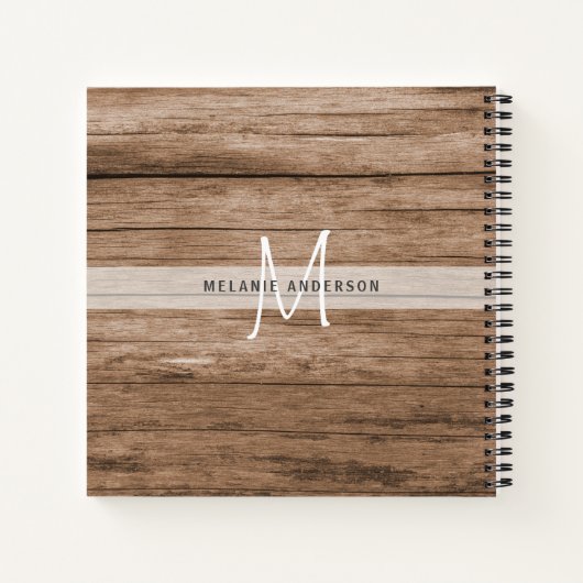 モノグラム先生ありがとう年末ギフト ノートブック (裏面)