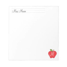 モノグラム先生 |メモ帳 ノートパッド