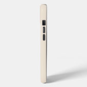 モノグラム入りおしゃれなアンティークホワイトのケースメイト Case-Mate iPhoneケース (裏面 / 左)