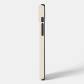 モノグラム入りおしゃれなアンティークホワイトのケースメイト Case-Mate iPhoneケース (裏面 / 左)