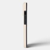 モノグラム入りおしゃれなアンティークホワイトのケースメイト Case-Mate iPhoneケース (裏面 / 左)