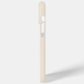 モノグラム入りおしゃれなアンティークホワイトのケースメイト Case-Mate iPhoneケース (裏面 / 左)