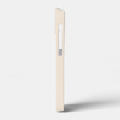 モノグラム入りおしゃれなアンティークホワイトのケースメイト Case-Mate iPhoneケース (裏面 / 左)