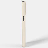 モノグラム入りおしゃれなアンティークホワイトのCase-Mate Case-Mate iPhoneケース (裏面 / 右)