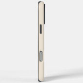 モノグラム入りおしゃれなアンティークホワイトのCase-Mate Case-Mate iPhoneケース (裏面 / 右)