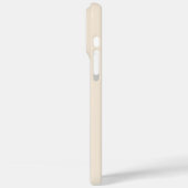モノグラム入りおしゃれなアンティークホワイトのCase-Mate Case-Mate iPhoneケース (裏面 / 左)
