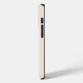 モノグラム入りおしゃれなアンティークホワイトのCase-Mate Case-Mate iPhoneケース (裏面 / 左)
