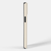 モノグラム入りおしゃれなアンティークホワイトのCase-Mate Case-Mate iPhoneケース (裏面 / 右)