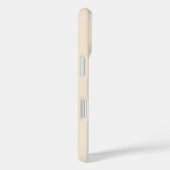 モノグラム入りおしゃれなアンティークホワイトのCase-Mate Case-Mate iPhoneケース (裏面 / 右)
