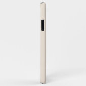 モノグラム入りおしゃれなアンティークホワイトのCase-Mate Case-Mate iPhoneケース (裏面/右)