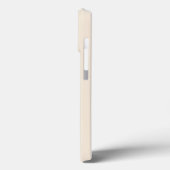モノグラム入りおしゃれなアンティークホワイトのCase-Mate Case-Mate iPhoneケース (裏面 / 左)