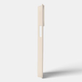 モノグラム入りおしゃれなアンティークホワイトのCase-Mate Case-Mate iPhoneケース (裏面 / 右)