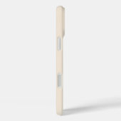 モノグラム入りおしゃれなアンティークホワイトのCase-Mate Case-Mate iPhoneケース (裏面 / 右)