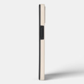 モノグラム入りおしゃれなアンティークホワイトのCase-Mate Case-Mate iPhoneケース (裏面 / 右)