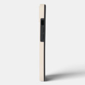 モノグラム入りおしゃれなアンティークホワイトのCase-Mate Case-Mate iPhoneケース (裏面 / 左)