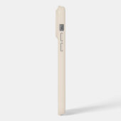 モノグラム入りおしゃれなアンティークホワイトのCase-Mate iPhoneケース (左側面)