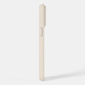 モノグラム入りおしゃれなアンティークホワイトのCase-Mate iPhoneケース (右側面)