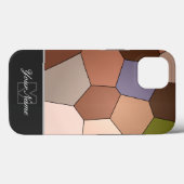 モノグラム入りのカラフルなモザイクタイル!Case-Mate iPh Case-Mate iPhoneケース (裏面 (横))