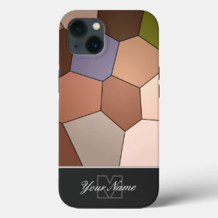 モノグラム入りのカラフルなモザイクタイル!Case-Mate iPh iPhone 13ケース