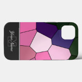 モノグラム入りのカラフルなモザイクタイル! Case-Mate iPhoneケース (裏面 (横))
