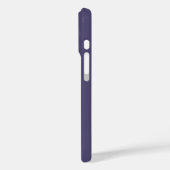 モノグラム入りの猫の写真ギャラリー ペット愛好家用バイオレットデザイン Case-Mate iPhoneケース (裏面 / 左)
