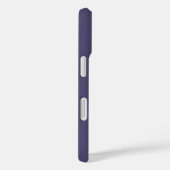 モノグラム入りの猫の写真ギャラリー ペット愛好家用バイオレットデザイン Case-Mate iPhoneケース (裏面 / 右)