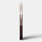 モノグラム入りイニシャル ウォルナットブラウン 高級感 Case-Mate iPhoneケース (裏面 / 左)
