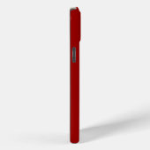 モノグラム入りクロス・ピストル レッド Case-Mate iPhoneケース (裏面 / 右)