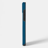 モノグラム入りジェット機 モダン ミニマリスト iPhoneケース (左側面)