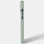 モノグラム入りセージグリーン Case-Mate iPhoneケース (裏面 / 左)