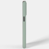 モノグラム入りセージグリーン Case-Mate iPhoneケース (裏面 / 右)
