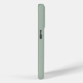 モノグラム入りセージグリーン Case-Mate iPhoneケース (裏面 / 右)