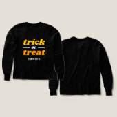 モノグラム入りハロウィン (デザイン 正面&背面)