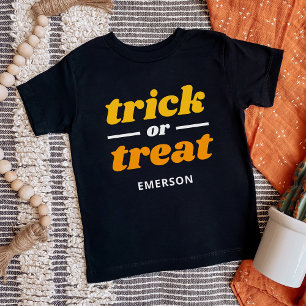 モノグラム入りハロウィン ベビーTシャツ