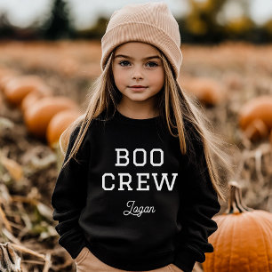 モノグラム入りハロウィーンTシャツ Boo Crew