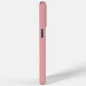 モノグラム入りピンク Case-Mate iPhoneケース (裏面 / 右)
