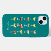 モノグラム入りマグリタで乾杯  Case-Mate iPhoneケース (裏面 (横))