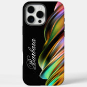 モノグラム入りモダンアブストラクト Case-Mate iPhoneケース (裏面)