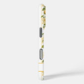 モノグラム入りレモンのつるとキュートなリボン Case-Mate iPhoneケース (裏面 / 右)
