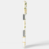モノグラム入りレモンのつるコケットボウ Case-Mate iPhoneケース (裏面 / 右)