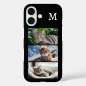 モノグラム入り猫愛好者ペット写真ギャラリー Case-Mate iPhoneケース (裏面)